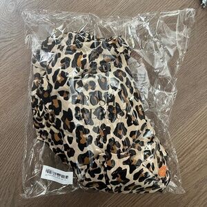 Posh peanut Lana leopard paper bag waist jogger xxl